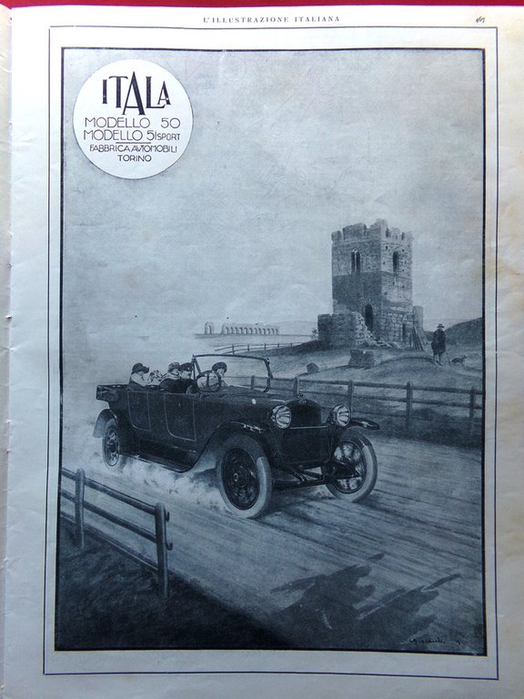 L'Illustrazione Italiana 23 Ottobre 1921 Nazario Sauro Sovrani Alto Adige … | Immagine Gallery 4