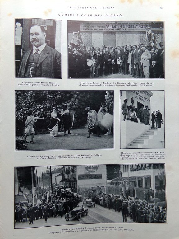 L'Illustrazione Italiana 23 Settembre 1923 Occupazione Corfù Kyoto Grattacieli