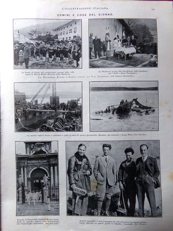 L'Illustrazione Italiana 24 Agosto 1924 Ritrovamento Matteotti Coppa Alpi Flotta | Immagine Gallery 4
