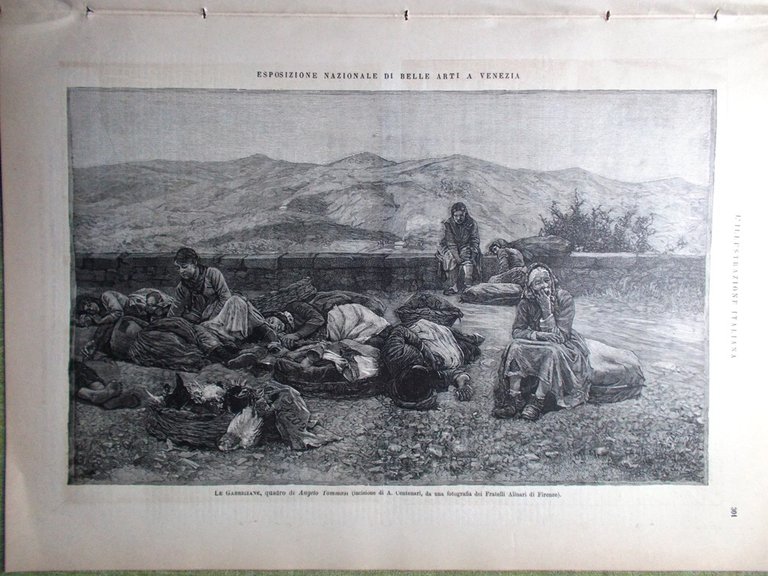 L'illustrazione Italiana 24 Aprile 1887 Bertolè Saracco Ricasoli Panificazione