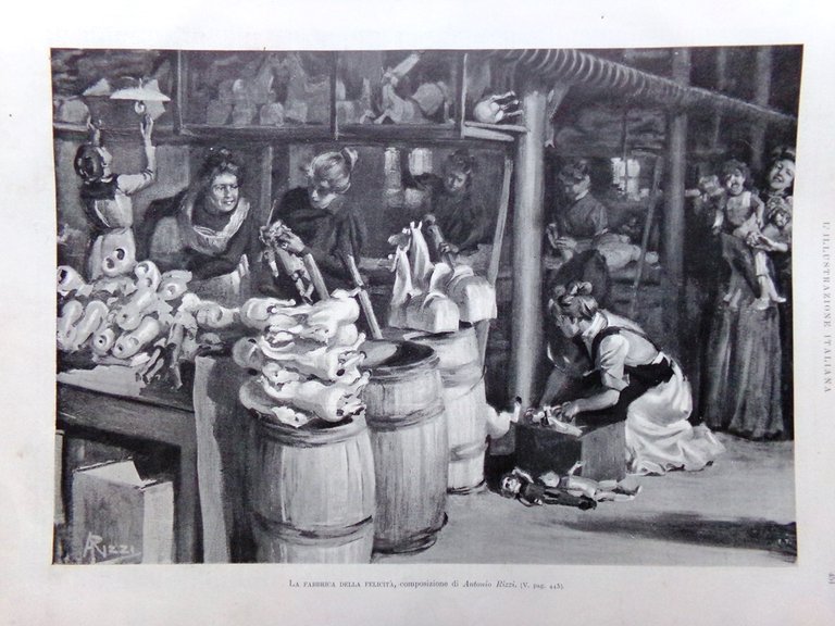 L'Illustrazione Italiana 24 Dicembre 1899 Natale Notarbartolo Basiliche di Roma