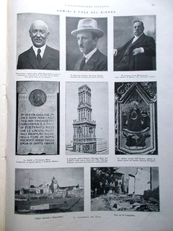 L'Illustrazione Italiana 24 Dicembre 1922 Jolanda Savoia Dostoevskij Concistoro