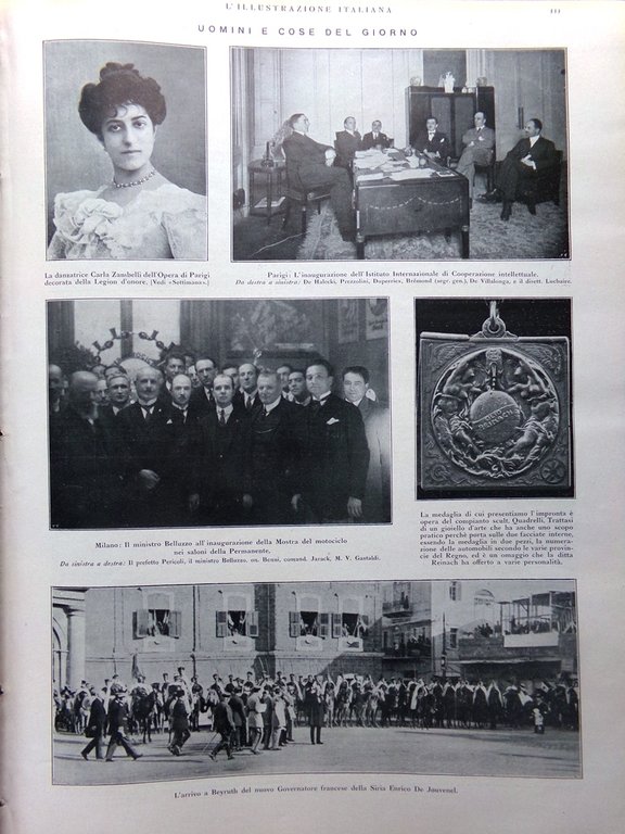 L'Illustrazione Italiana 24 Gennaio 1926 Neve Italia Toselli Carol Bank … | Immagine Gallery 4