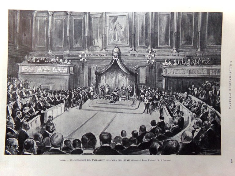 L'Illustrazione Italiana 24 Giugno 1900 Rivolta Cina Cairoli Parma Aula …