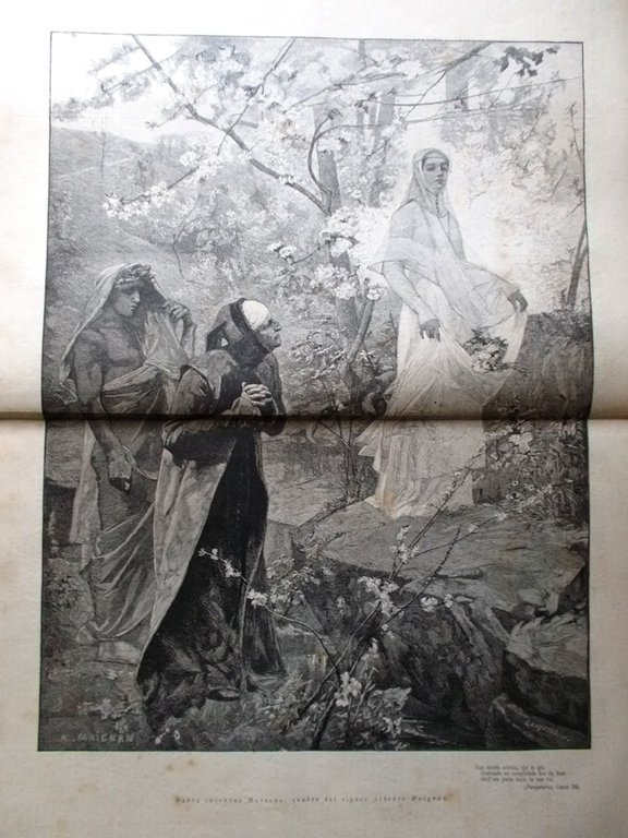 L'Illustrazione Italiana 24 Luglio 1881 Incendio Porto di Genova Dante …