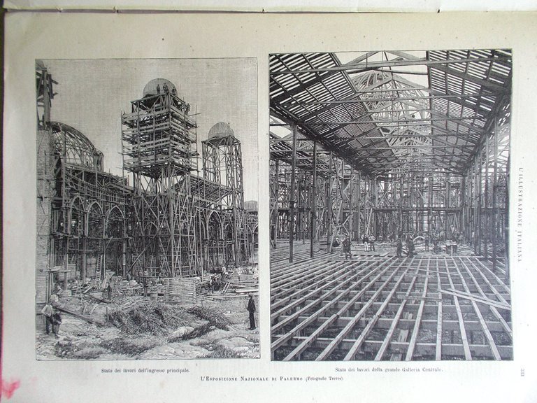 L'Illustrazione Italiana 24 Maggio 1891 Sicilia George Eliot Anarchici Palermo