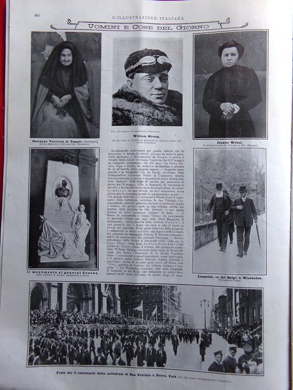 L'Illustrazione Italiana 24 Maggio 1908 Colonie Sicilia Umberto Castello Gradara | Immagine Gallery 3