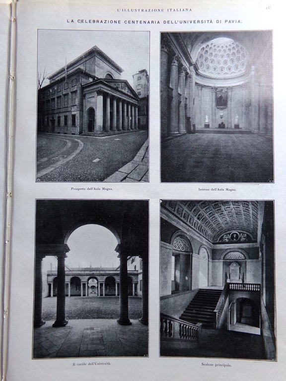 L'Illustrazione Italiana 24 Maggio 1925 Teresa Pastrengo Università Pavia Golgi | Immagine Gallery 4