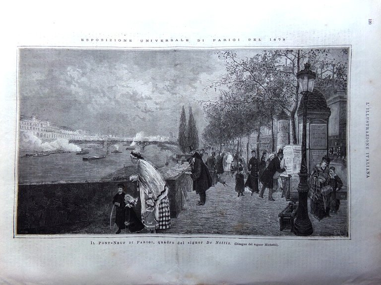 L'Illustrazione Italiana 25 Agosto 1878 Tiziano De Amicis Sovrani Venezia … | Immagine Gallery 3