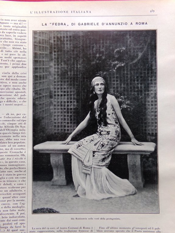 L'Illustrazione Italiana 25 Aprile 1926 Mussolini in Libia Itala Norge … | Immagine Gallery 2