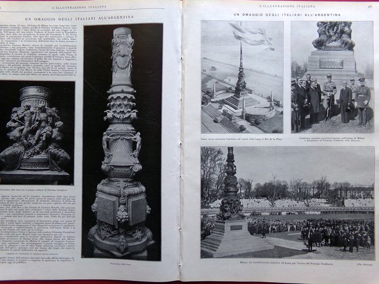 L'Illustrazione Italiana 25 Aprile 1926 Mussolini in Libia Itala Norge … | Immagine Gallery 3