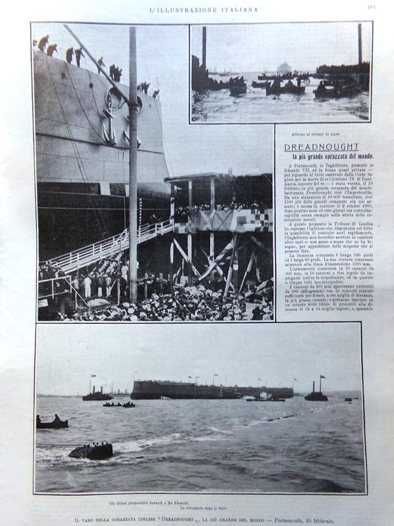 L'Illustrazione Italiana 25 Febbraio 1906 Repressioni Russe Cristiano IX Melozzo