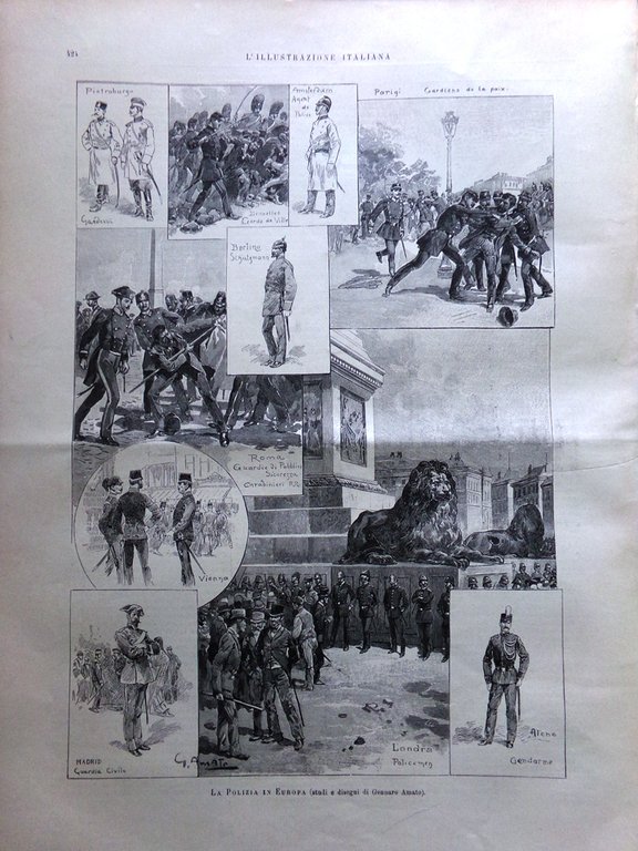 L'Illustrazione Italiana 25 Giugno 1893 Arturo Graf Caverna Lercara Torre … | Immagine Gallery 8