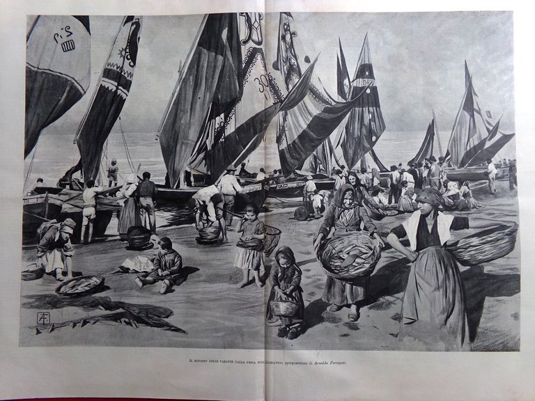 L'Illustrazione Italiana 25 Giugno 1899 San Gimignano Bersaglieri Palermo Azoto