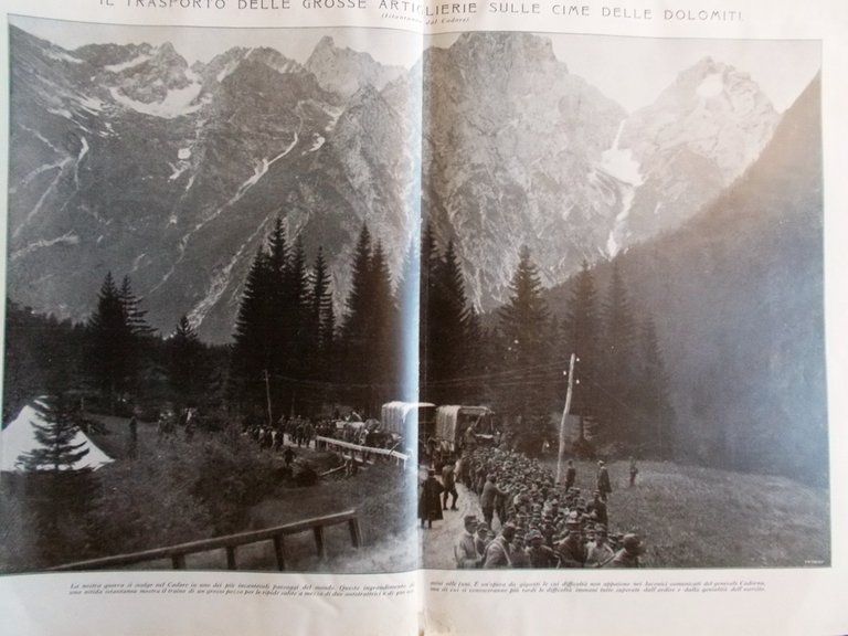 L'illustrazione Italiana 25 Luglio 1915 WW1 Bersaglieri Iolanda Tedeschi Calais