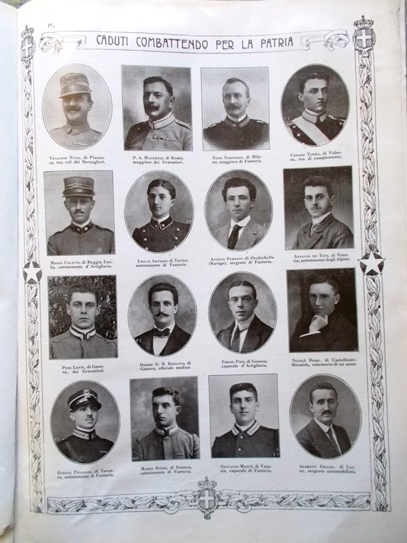 L'illustrazione Italiana 25 Luglio 1915 WW1 Bersaglieri Iolanda Tedeschi Calais