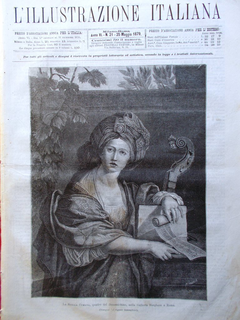 L'Illustrazione Italiana 25 Maggio 1879 Porto di Ancona Tirnova Locarno …