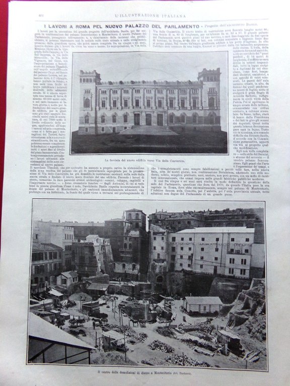 L'illustrazione Italiana 25 Ottobre 1908 Processo Cifariello Grasso Foro Romano | Immagine Gallery 4