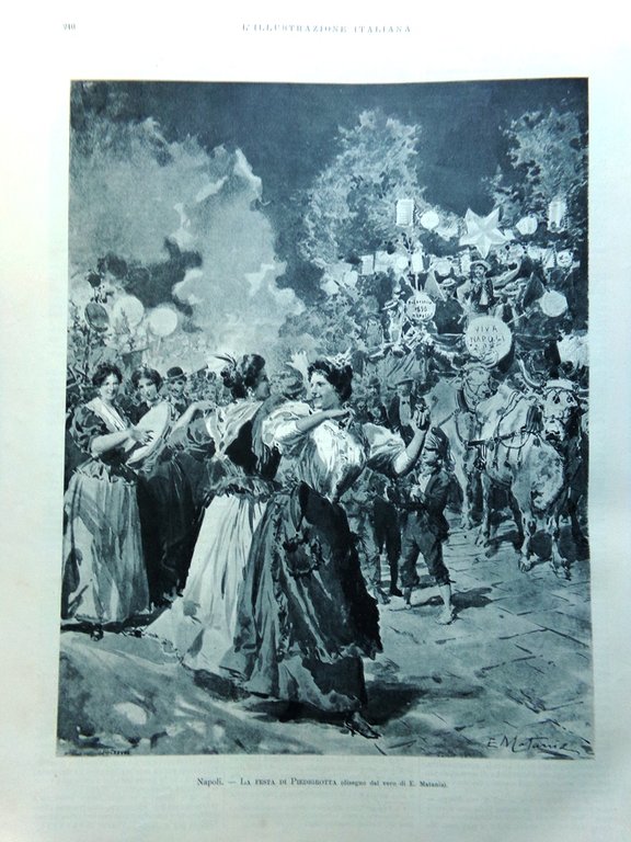 L'Illustrazione Italiana 25 Settembre 1898 Funerali Sissi Vienna Montefiascone