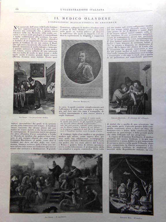 L'Illustrazione Italiana 25 Settembre 1927 Medico Olandese Bessarabia Schneider