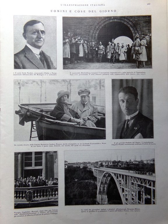 L'Illustrazione Italiana 25 Settembre 1927 Medico Olandese Bessarabia Schneider