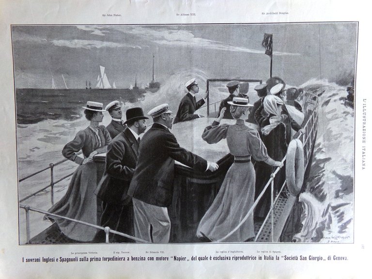 L'Illustrazione Italiana 26 Agosto 1906 Terremoto Santiago Valparaiso Sirio Ande