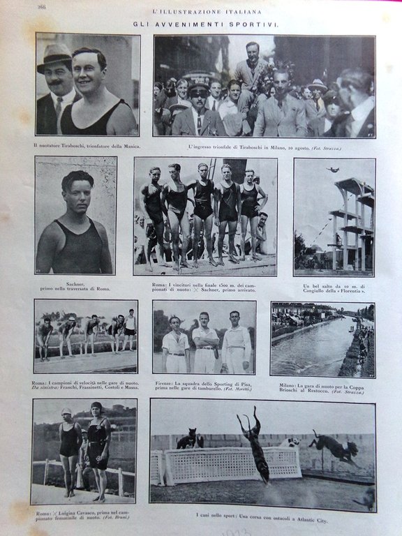 L'Illustrazione Italiana 26 Agosto 1923 Coolidge Tiraboschi De Valera Brera …