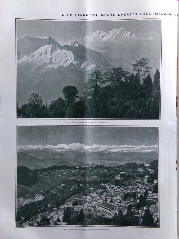 L'Illustrazione Italiana 26 Aprile 1908 Monastir Durazzo Bernhardt Monte Everest | Immagine Gallery 3