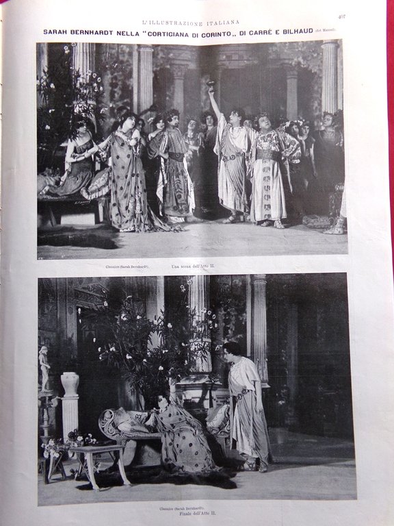 L'Illustrazione Italiana 26 Aprile 1908 Monastir Durazzo Bernhardt Monte Everest | Immagine Gallery 4