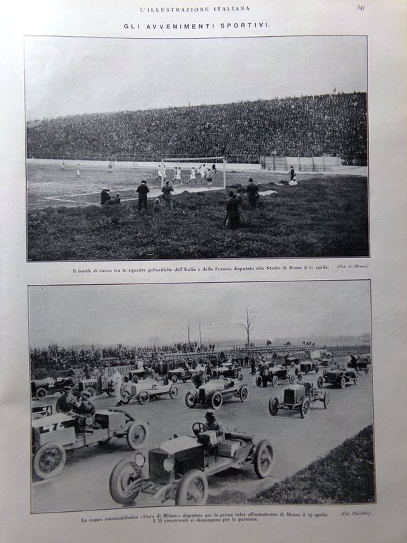 L'Illustrazione Italiana 26 Aprile 1925 Bacapa Rizzi Modena Attentato Sofia … | Immagine Gallery 2