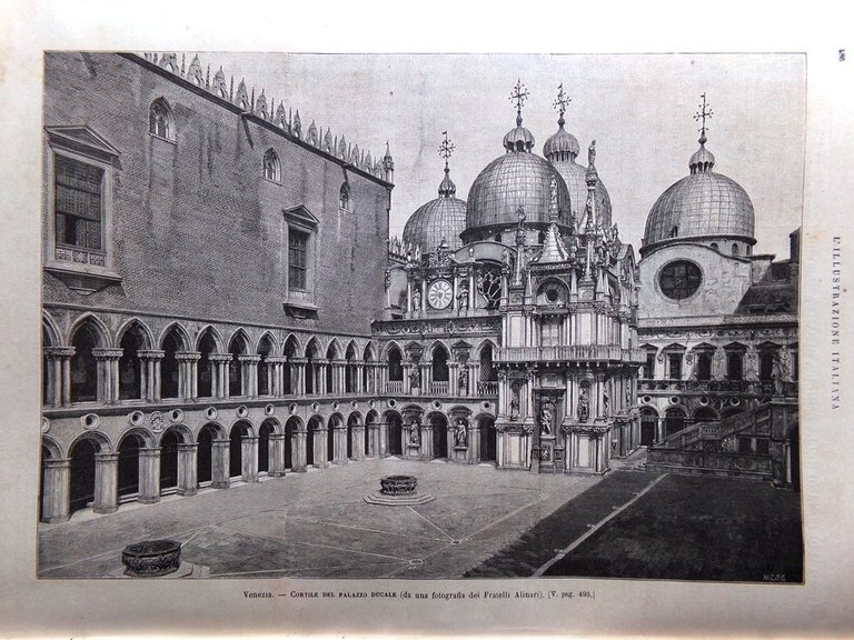 L'Illustrazione Italiana 26 Dicembre 1886 Marco Minghetti Natale Venezia Lavoro | Immagine Gallery 4