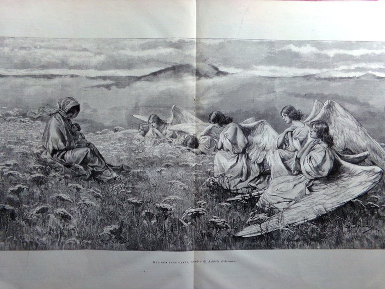 L'illustrazione Italiana 26 Dicembre 1897 Natale Campoformio Alfieri di Sostegno