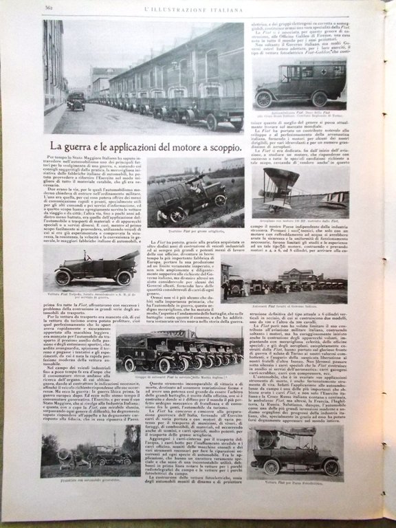 L'illustrazione Italiana 26 Dicembre 1915 WW1 Natale Attesa Trieste Corsia …