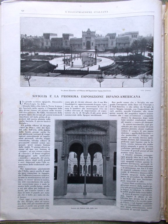 L'Illustrazione Italiana 26 Febbraio 1928 Diga di Galleto Visso Velino … | Immagine Gallery 2