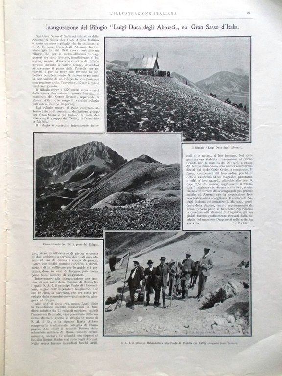 L'illustrazione Italiana 26 Luglio 1908 Olimpiadi di Londra Maccari Monte … | Immagine Gallery 3