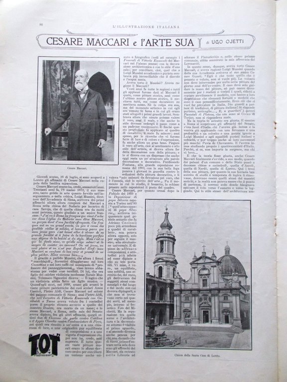 L'illustrazione Italiana 26 Luglio 1908 Olimpiadi di Londra Maccari Monte … | Immagine Gallery 4