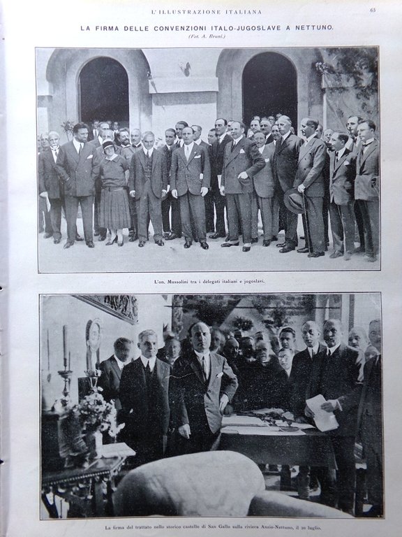 L'Illustrazione Italiana 26 Luglio 1925 Terremoto California Tesori del Vaticano | Immagine Gallery 3