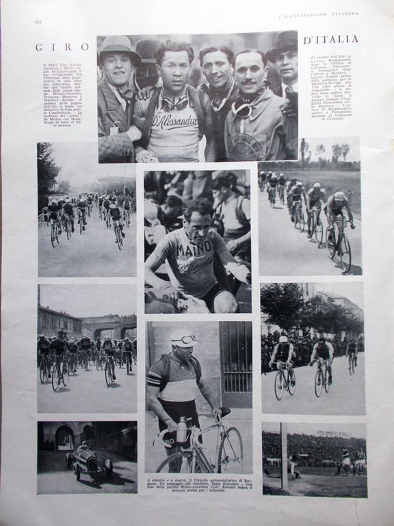 L'Illustrazione Italiana 26 Maggio 1935 Italia Guerra Battisti D'Annunzio Milite