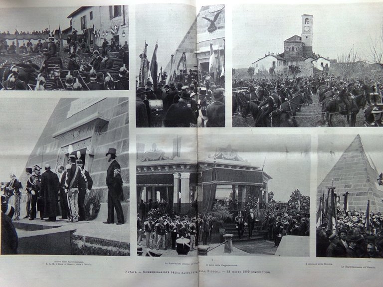 L'Illustrazione Italiana 26 Marzo 1899 Novara Bicocca Moro Lin Gerusalemme …