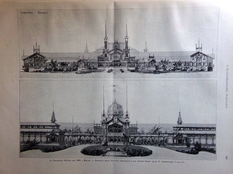 L'Illustrazione Italiana 26 Novembre 1893 Camera Ciajkovskij Nigra Kalnosi Moda
