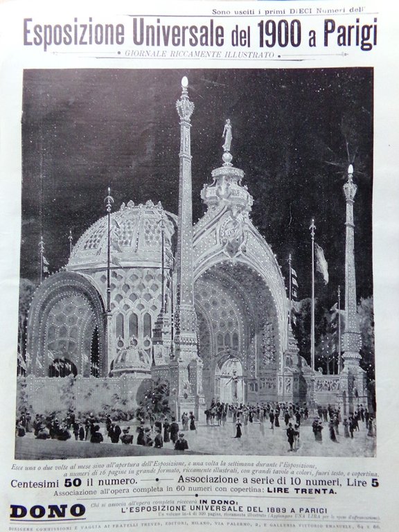 L'Illustrazione Italiana 26 Novembre 1899 Parigi Trionfo Repubblica Notarbartolo