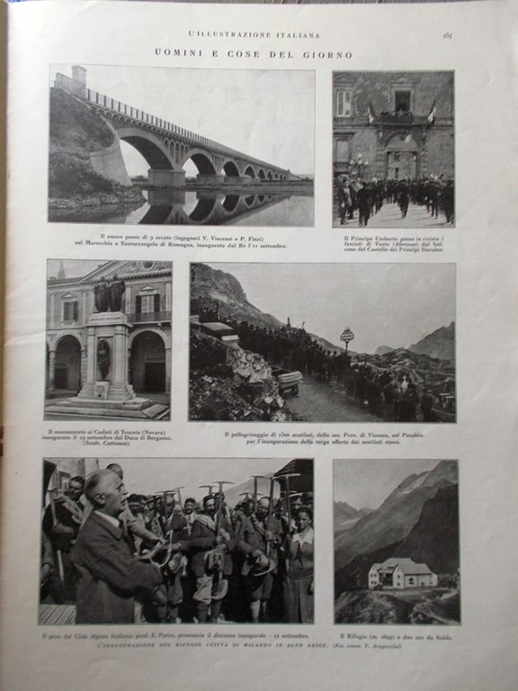 L'Illustrazione Italiana 26 Settembre 1926 Patto Italia Romania Croce Rossa … | Immagine Gallery 2