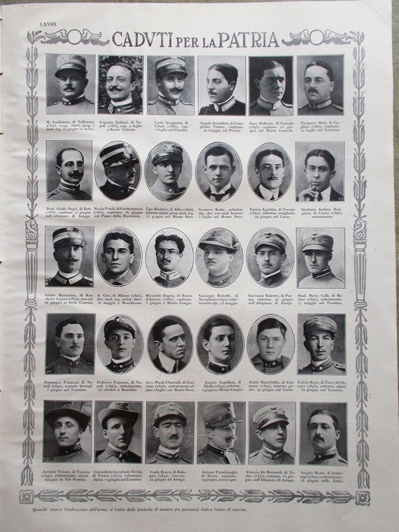 L'illustrazione Italiana 27 Agosto 1916 WW1 Battaglia Gorizia Rosso San … | Immagine Gallery 4