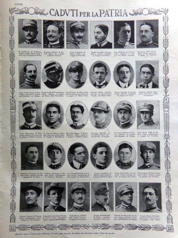 L'illustrazione Italiana 27 Agosto 1916 WW1 Battaglia Gorizia Rosso San … | Immagine Gallery 8