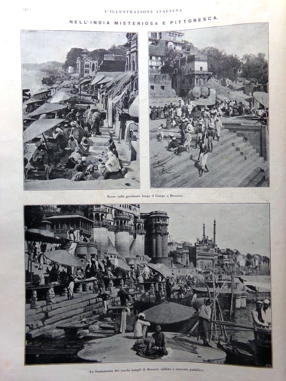 L'Illustrazione Italiana 27 Agosto 1922 Malattia d'Annunzio Coppa Tirreno Milano | Immagine Gallery 3