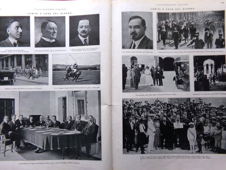 L'Illustrazione Italiana 27 Agosto 1922 Malattia d'Annunzio Coppa Tirreno Milano | Immagine Gallery 4
