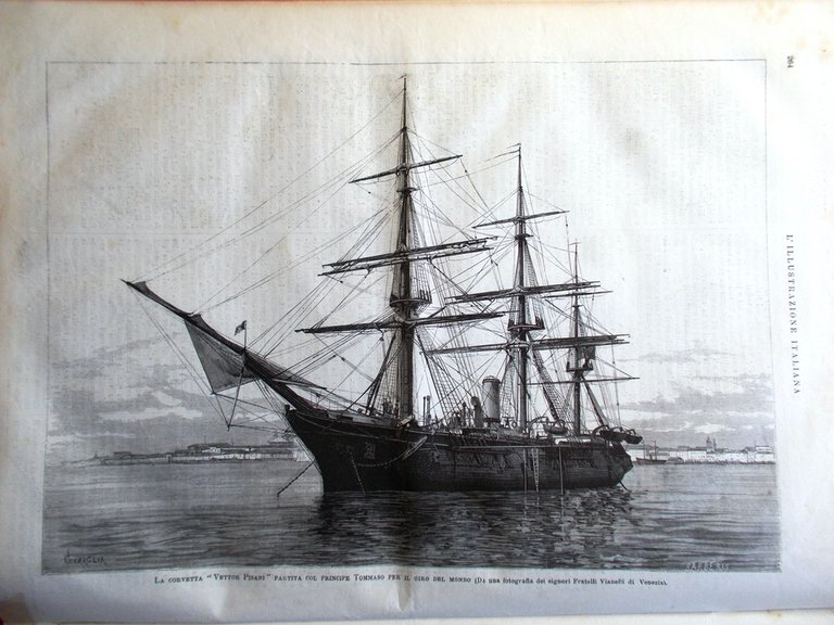 L'Illustrazione Italiana 27 Aprile 1879 Figaro Bonazzi Pisani Bocconi Birmania