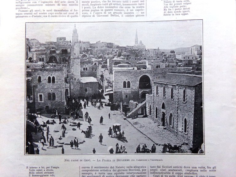 L'illustrazione Italiana 27 Dicembre 1908 Natale Betlemme Giocattoli San Marco | Immagine Gallery 3