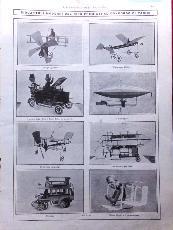 L'illustrazione Italiana 27 Dicembre 1908 Natale Betlemme Giocattoli San Marco | Immagine Gallery 4