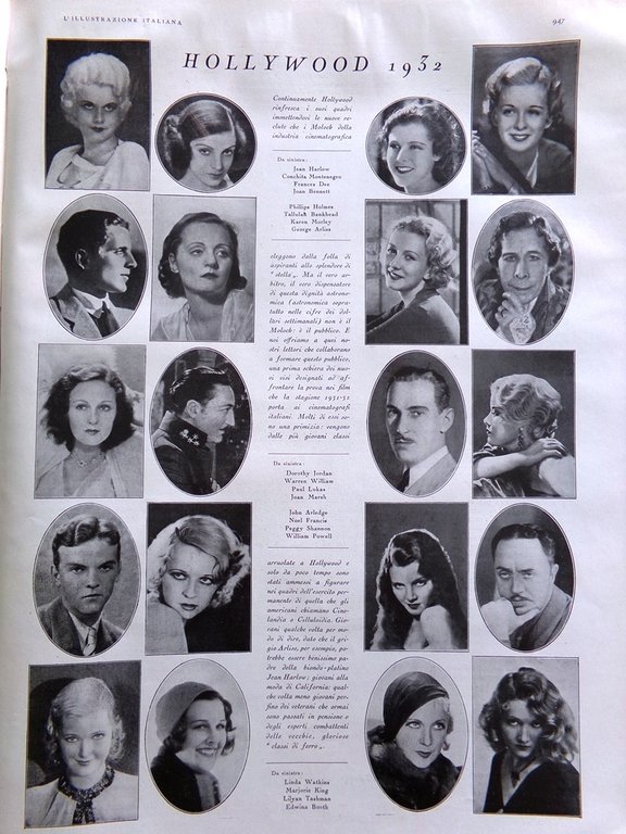 L'illustrazione Italiana 27 Dicembre 1931 Arnaldo Mussolini Gandhi Athena Lindia